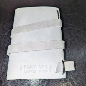 Portland Leather Goods - Beluga - Small Wrap Journal